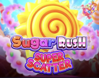 Sugar Rush Super Scatter 슬롯 게임 카드